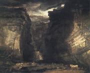 James Ward Gordale Scar oil painting on canvas
